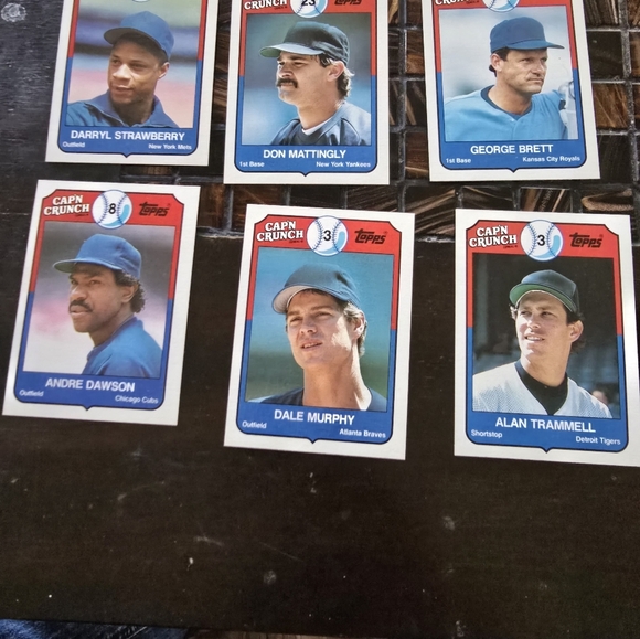 Topps 1989 Cap'N Crunch Full Set of 1-22 Baseball Cards - Picture 3 of 8